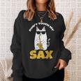 Non Toccare Il Mio Sax Sax Felpa Regalos para ella