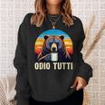 Odio Tutti Orso Caffè Divertente Felpa Regalos para ella