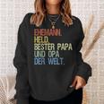 Opa Und Papa Bester Papa Und Opa Der Welt Sweatshirt Geschenke für Sie