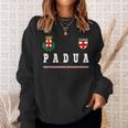 Padova SportCalcio Jersey Bandiera Calcio Felpa Regalos para ella
