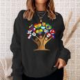 Hispanic Heritage Month Spanish-Speaking Countries Flags Sweatshirt Gifts for Her