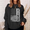 Patriotic Senior 2025 Usa Flag Vintage Senior Class Of 2025 Sweatshirt Gifts for Her