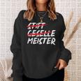 Pen Geselle Meister Meisterprüfung Prüfung Für Handwerker Sweatshirt Geschenke für Sie