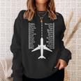 Phonetica Alphabet Divertente Pilota E Aereo Regalo Felpa Regalos para ella