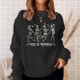 Physical Therapy Halloween Trick Or Treatment Pt Pta Sweatshirt Gifts for Her
