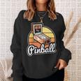 Pinball Retro Classic Pinball Regali Per Gli Uomini Arcade Felpa Regalos para ella