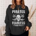Pirati Senza Paura E Liberi Maglia A Manica Felpa Regalos para ella