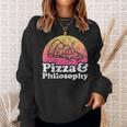 Pizza E Filosofia O Filosofo Felpa Regalos para ella