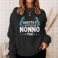 Questo È Ciò Che Un Nonno Assomiglia A Un Nonno Divertente Felpa Regalos para ella
