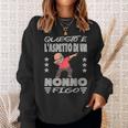 Questo È L'aspetto Di Un Nonno Figo Nonno Nonno Figliocci Felpa Regalos para ella