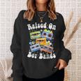 Raised On 90S Boy Bands Cassette Tape Retro Sweatshirt Geschenke für Sie