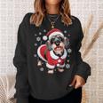 Rauhaardackel Dog Christmas Sweatshirt Geschenke für Sie