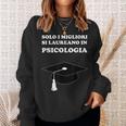 Regalo Laurea Solo I Migliori Si Laureano In Psicologia Felpa Regalos para ella