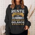 Rente 2025 Eine Legendeerlässt Das Gelände Lustiges Sweatshirt Geschenke für Sie