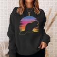 Retro Beaver Beaver Lovers Bobr Meme Sweatshirt Geschenke für Sie