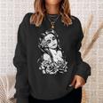 Retro Catrina I Retro Dia De Muertos I La Santísima Muerte Sweatshirt Geschenke für Sie