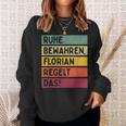 In Retro Colours Sweatshirt Geschenke für Sie