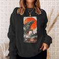 Retro Japanese Legendary Rare Kaiju Sweatshirt Gifts for Her