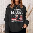 Retro I Am More Maga Now Than Ever Sweatshirt Gifts for Her