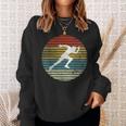 Retro Runner Jogger Running Jogging Marathon Running Sweatshirt Geschenke für Sie