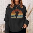 Retro Sunset Koala Bear Silhouette Baggy Koala Sweatshirt Geschenke für Sie