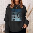 Retrointage Sailing Boat Sailing Ship Sailor Sweatshirt Geschenke für Sie