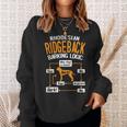 Rhodesian Ridgeback Barking Logic Dog Lover Felpa Regalos para ella