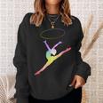 Rhythmic Sports Gymnastics Sports Tyre Gymnastics Rsg Sweatshirt Geschenke für Sie