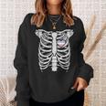 Ribcage Transgender Heart Transsexual Trans Pride Flag Lgbt Sweatshirt Geschenke für Sie