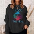 I Rock The Keys Classical Music From Pianist Piano Felpa Regalos para ella