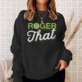 Roger That Tennis Felpa Regalos para ella