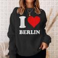 Rotes Herz Ich Liebe Berlin Sweatshirt Geschenke für Sie