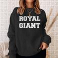 Royal Giant Clash On Camicie Felpa Regalos para ella