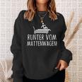 Runterom Mattenwagen I Sport Lehrerin Lehrerin Sweatshirt Geschenke für Sie