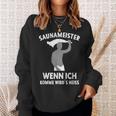 Sauna Master Sweatshirt Geschenke für Sie