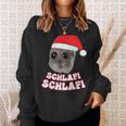 Schlafi Schlafi Hamster Hamstie Christmas Sleep Sweatshirt Geschenke für Sie