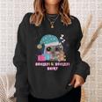 Schlafi Schlafi Sad Hamster Hamsti Sweatshirt Geschenke für Sie