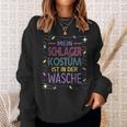 My Schlager Costume Ist In Der Wäsche Schlager Party Outfit S Sweatshirt Geschenke für Sie