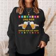 Schlager Hit Party Hit Concert Costume Music Outfit Sweatshirt Geschenke für Sie