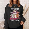 Schlager Party Crew Schlager Sweatshirt Geschenke für Sie