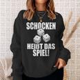 Schocken Heißt Das Spiel Schock Aus Schock Out Sweatshirt Geschenke für Sie