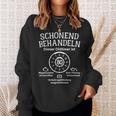 Schonend Behandeln Oldtimer Ist 80 Plaque 80Th Birthday S Sweatshirt Geschenke für Sie