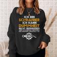 Schrauber Car Mechanic Mechatronics Sweatshirt Geschenke für Sie