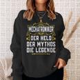 Schrauber Held Mythos Legende Mechatroniker Sweatshirt Geschenke für Sie