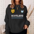 Scozia SportCalcio Jersey Bandiera Calcio Felpa Regalos para ella