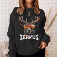 Servus Costume Costume Stag Tyrol & Bavaria Sweatshirt Geschenke für Sie