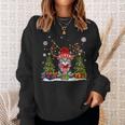 Simpatico Maglione Natalizio Per Amanti Dei Gatti Pixiebob Con Cappello Di Babbo Natale Felpa Regalos para ella