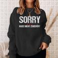 Sorry Hab Nicht Hörhör Hab Nicht Hörhörhörhört Clothing Sweatshirt Geschenke für Sie