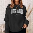 South Dakota Throwback Classic Sweatshirt Gifts for Her