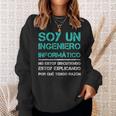 Soy Ingeniero Informático Regalo Graduación Ingeniero Camisa de entrenamiento Regalos para ella